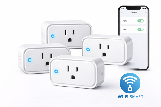 Wi-Fi Smart Plug 4-Pack