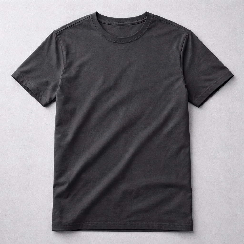 Organic Cotton Crew Neck T-Shirt
