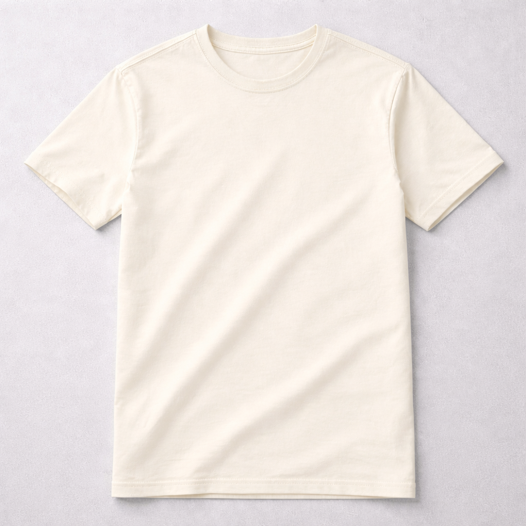 Organic Cotton Crew Neck T-Shirt