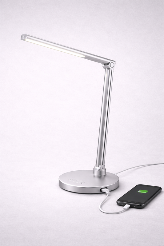 LED Desk Lamp with USB Charging Port