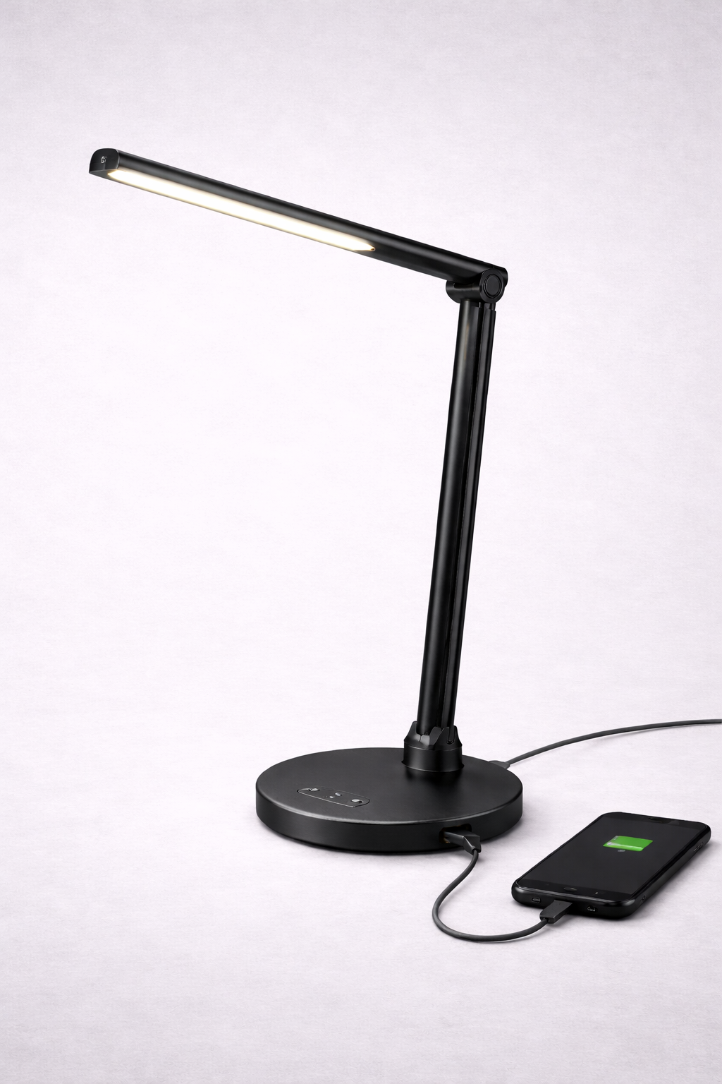 LED Desk Lamp with USB Charging Port